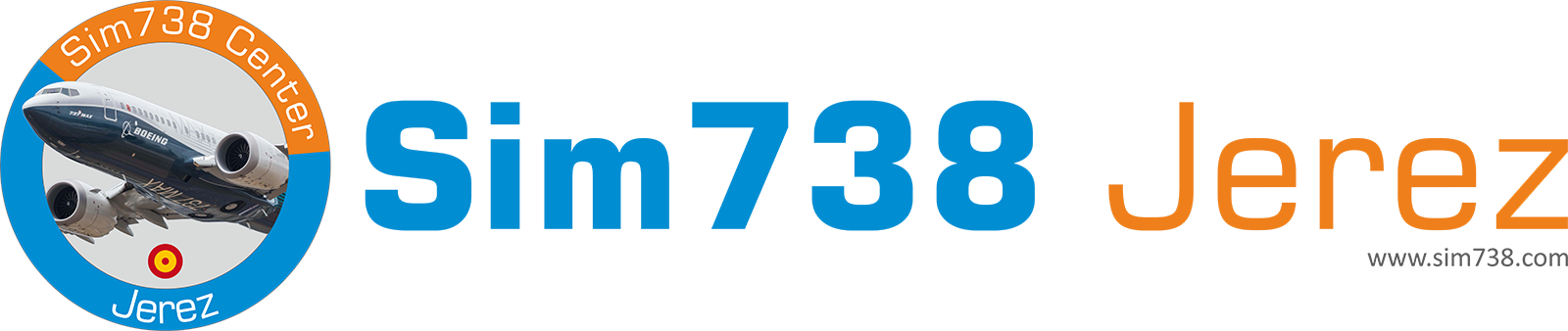 Logotipo Sim738 Center